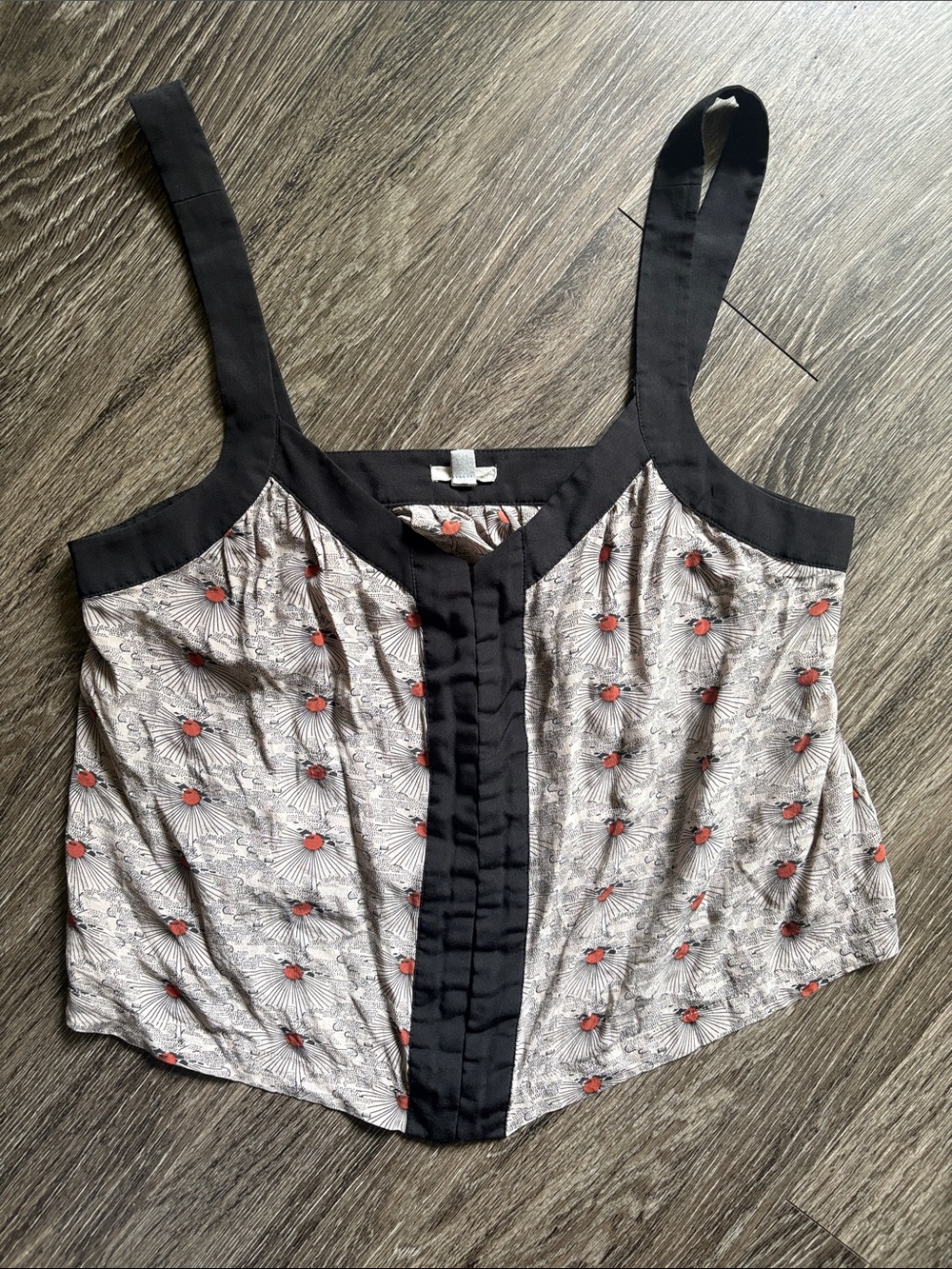 Vintage UO Silk Boho Summer Top